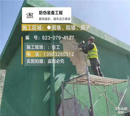 河北设备迷彩喷涂,迷彩漆施工